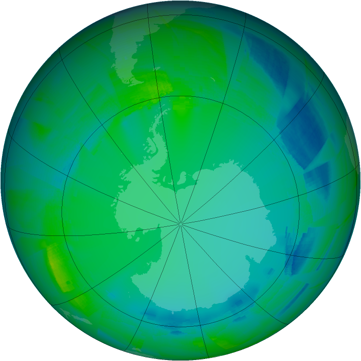 Ozone Map 2009-07-24